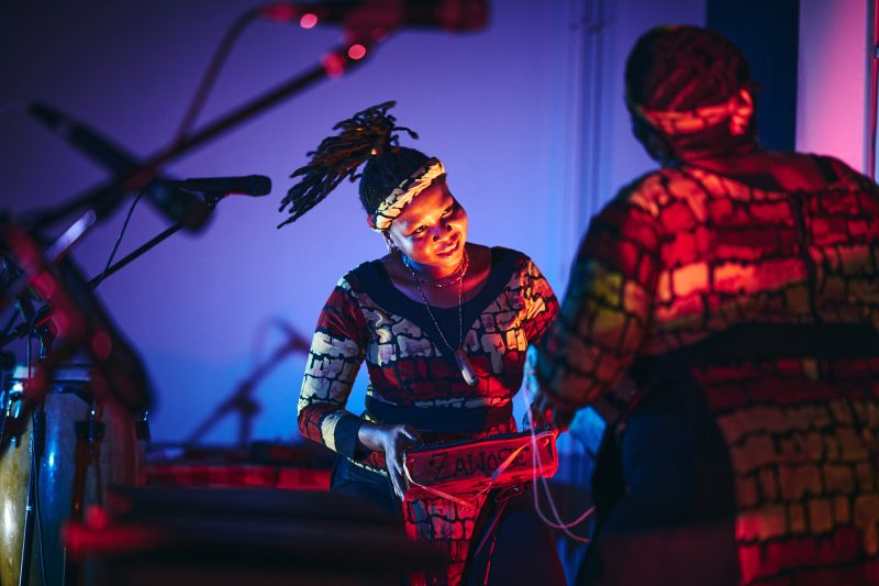 The Zawose Queens performing at The Rockield Centre, Oban