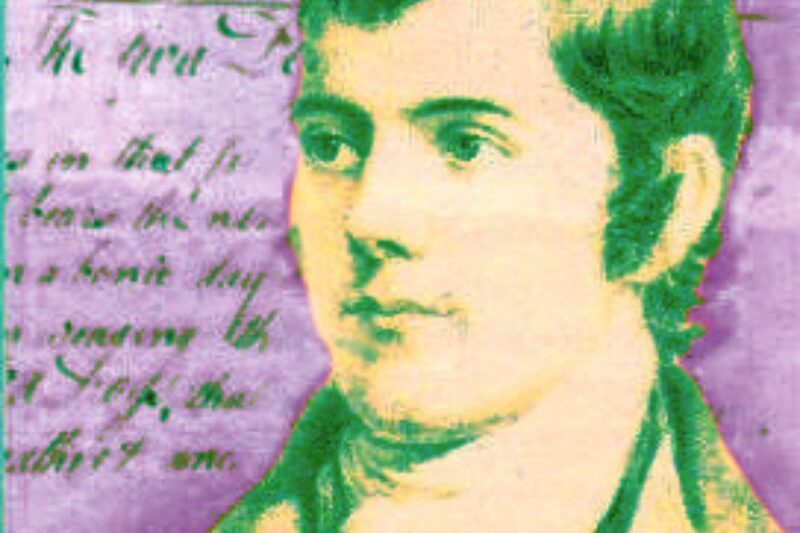Robert Burns Eco Warrior by Shelagh McKay Jones